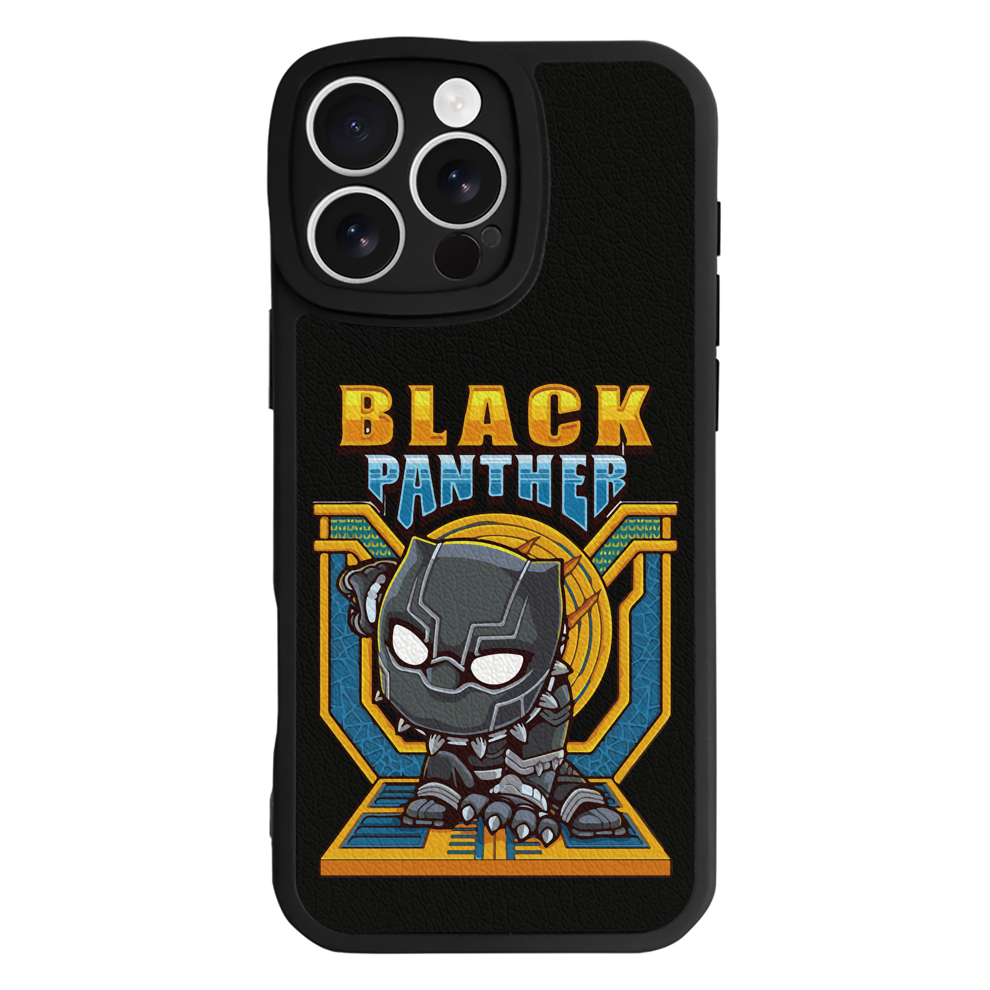 （画像用） アベンジャーズ The Avengers 【iPhone 16シリーズ対応】シリコンスマホケース（レザー調） 材質：シリコン